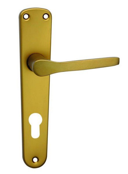 Kování interiérové MONET klika/klika 72 mm klíč bronzový elox F4 (C MONE7KF4)